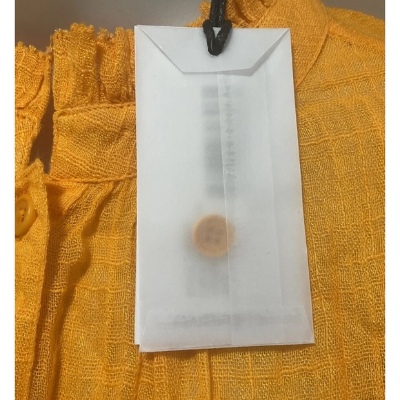 APIECE APART Las Alturas Maxi Dress In Tangelo Made In India NWT - Picture 6 of 9